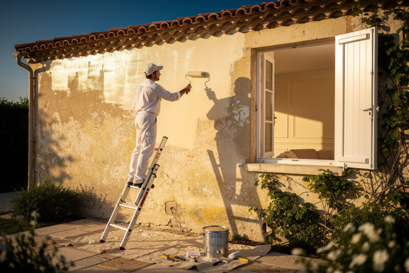 Tarif peinture maison 100 m² : ce qu'il faut prévoir