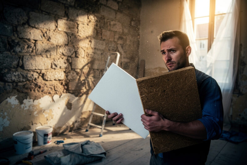 Isolation en polystyrène : est-ce vraiment interdit ?